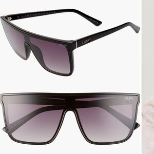 QUAY Nightfall Gradient Flat Top Sunglasses